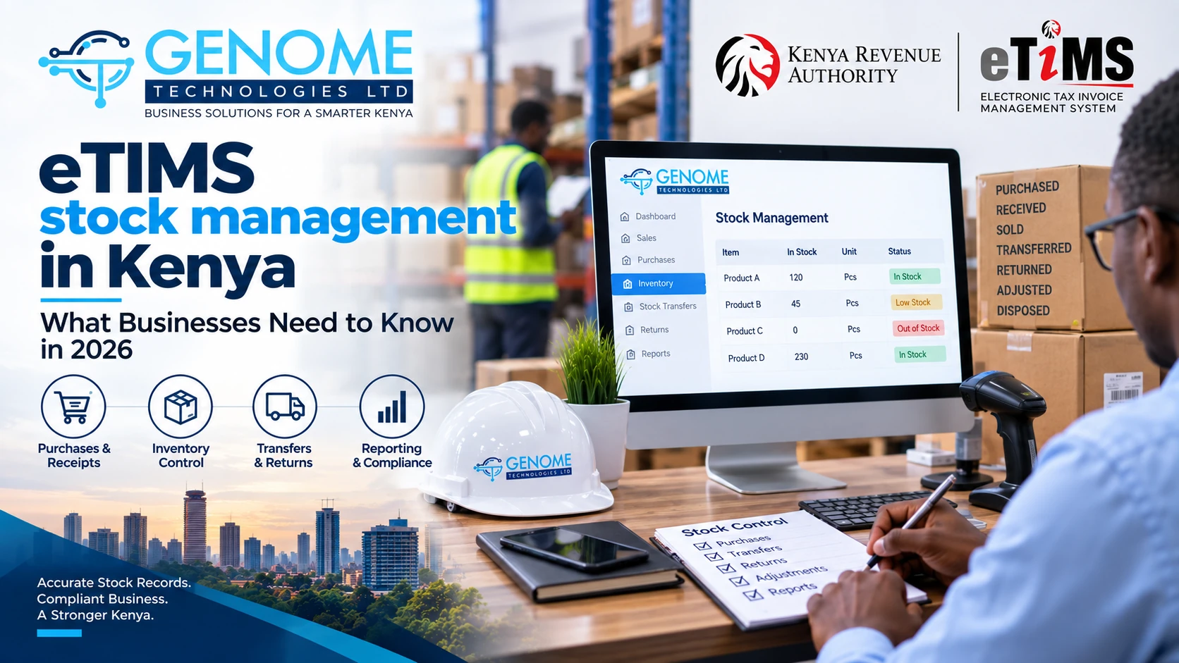 eTIMS stock management in Kenya for businesses in 2026
